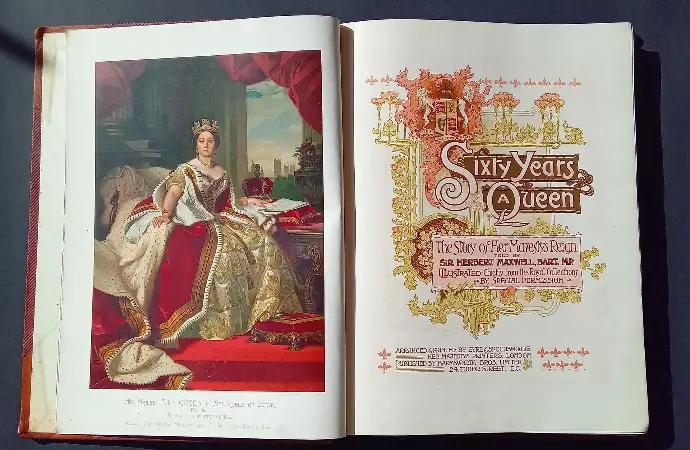 Livre - 60 ans de la Reine Victoria - 1897